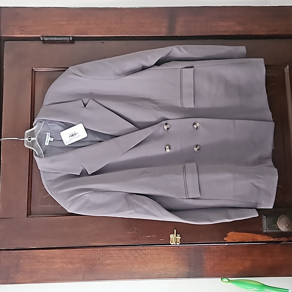 NWT Womens DBL Button Blazer